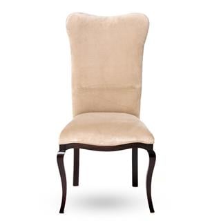 Beige Armless Dining Chair