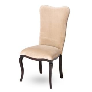 Beige Armless Dining Chair