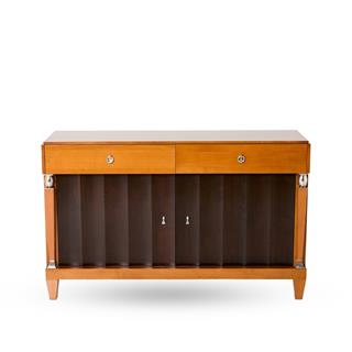 Konsol 141x51/87cm Fın:C45- M3 Glossy Chrome