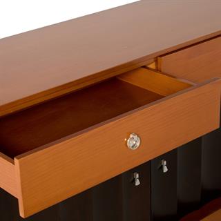 Konsol 141x51/87cm Fın:C45- M3 Glossy Chrome