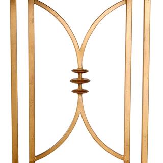 Fine Furniture Lallan Silver Leaf Yan Sehpa