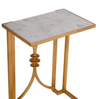 Fine Furniture Lallan Silver Leaf Yan Sehpa