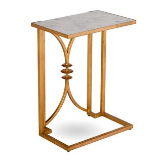 Fine Furniture Lallan Silver Leaf Yan Sehpa