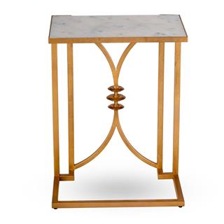 Fine Furniture Lallan Silver Leaf Yan Sehpa