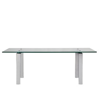 Ralph Lauren Home Langham Stainless Steel Çalışma Masası