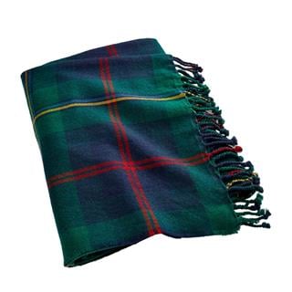 Ralph Lauren Langport Green Multi Battaniye