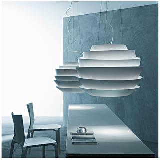 Foscarini Le Soleil White LED Chandelier