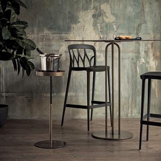 Bontempi Casa Lift Yuvarlak Yan Sehpa