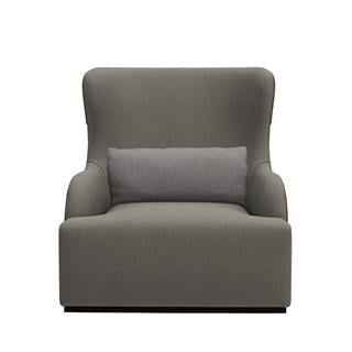 Liu Kuoio Berjer-Fabric Padang 03 (Silver)-External Saddle Leather Color Beige 08-(LIUKUOIOPOL)