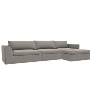 Meridiani Louis Grey Köşe Kanepe