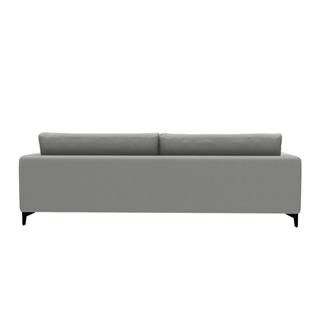 Louis Up Kanepe (260 cm)-Legs Matt Black-Fabric Nassau 08-(Compact)