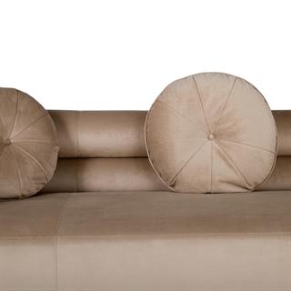 Mitchell Gold+Bob Williams Lucy Velvet Cord Stone Üçlü Kanepe