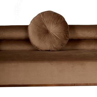 Mitchell Gold+Bob Williams Lucy Velvet Sepia Üçlü Kanepe