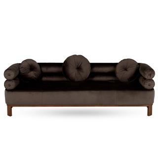 Mitchell Gold+Bob Williams Lucy Velvet Üçlü Kanepe