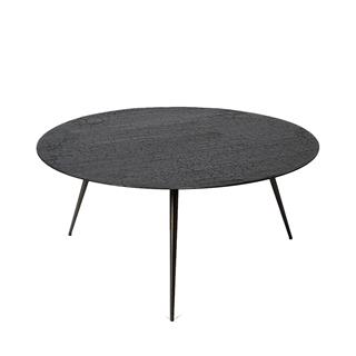 Luna Orta Sehpa-Lava Black-(80)