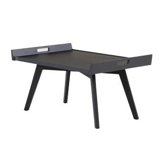 Ligne Roset Lupo Black Alçak Sehpa