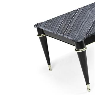 Jonathan Charles Madison Piano Black Orta Sehpa