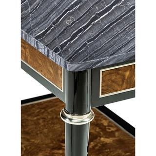 Madison Yan Sehpa-Finish-Lac-45-1 (Piano Black) Grey Wave Mermer Tabla