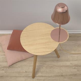 Ligne Roset Majordome Natural Oak Yan Sehpa 