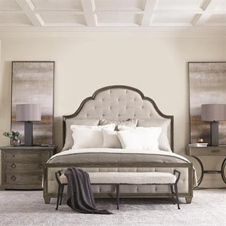 Bernhardt Mansfield Cream Bench