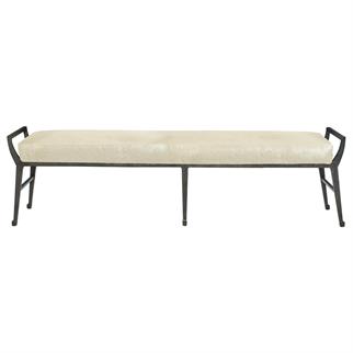 Bernhardt Mansfield Cream Bench