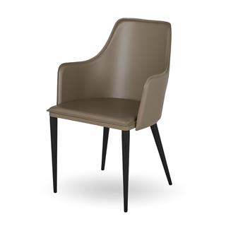 Sillc Manuela Taupe Kollu Sandalye