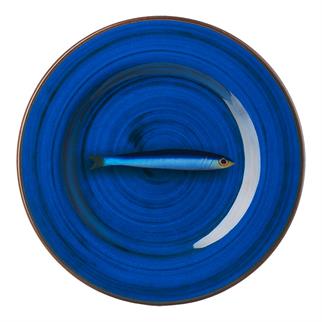 Mario Luca Giusti Aimone Blue Meyve Tabağı