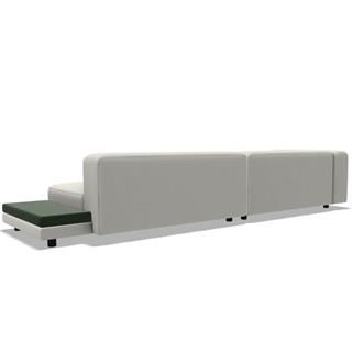 Meridiani Max Beige İkili Kanepe