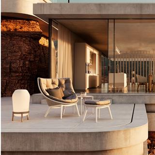 Dedon Mbrace Alu Pepper Puf