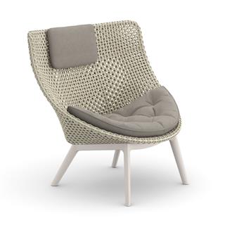 Dedon Mbrace Alu Sea Salt Yüksek Sırtlı Koltuk