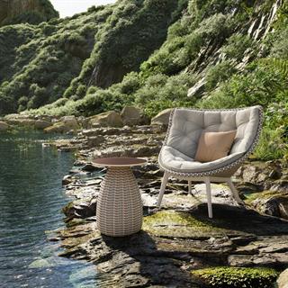 Dedon Mbrace Alu Sea Salt Yüksek Sırtlı Koltuk