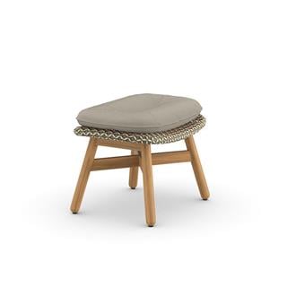 Dedon Mbrace Chestnut Bahçe Pufu