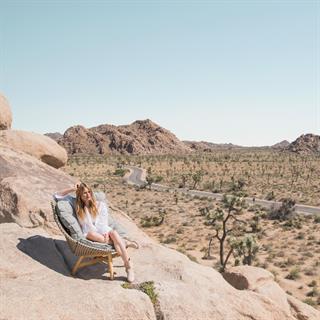 Dedon Mbrace Sea Salt Yüksek Sırtlı Koltuk