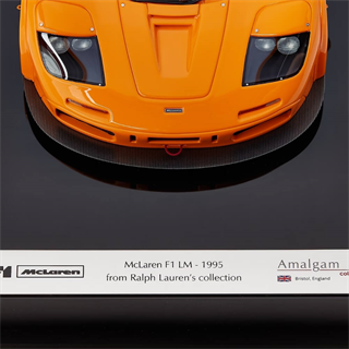Ralph Lauren Home McLaren F1 LM Model Orange Araba Objesi