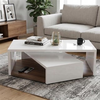 Ligne Roset Meli-Melo White Orta Sehpa