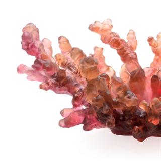 Merde Corail Bowl - Medium - Red,Amber