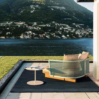 Kettal Mesh Teak Glowing Ember Daybed