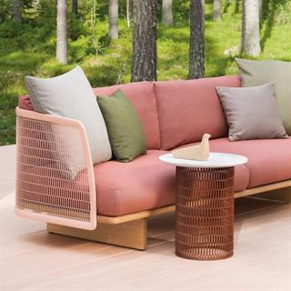 Kettal Mesh Corten Yan Sehpa