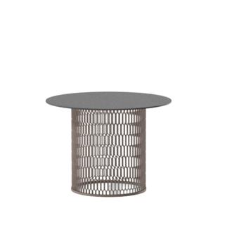 Kettal Mesh Manganese Yuvarlak Yan Sehpa