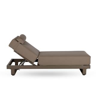 Trica Metal Champagne Ayaklı Şezlong