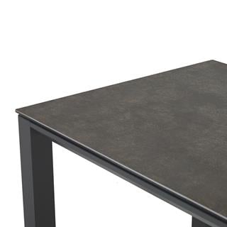 Metal Concept Anthracite 160 cm Dining Table