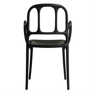Magis Mila Black Bahçe Sandalyesi