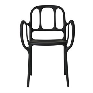 Magis Mila Black Bahçe Sandalyesi