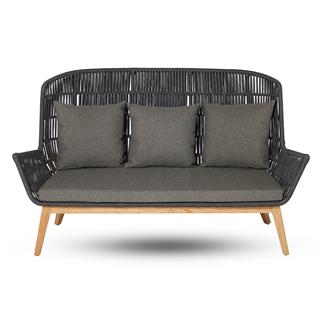 Kayu Teak Minoto Üçlü Kanepe