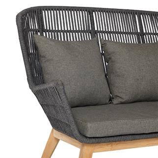 Kayu Teak Minoto Üçlü Kanepe