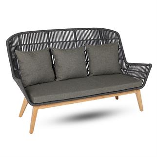 Kayu Teak Minoto Üçlü Kanepe