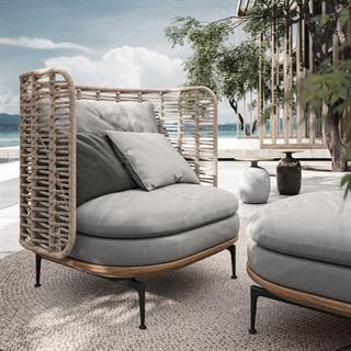 Gloster Mistral Meteor High Back Lounge Chair