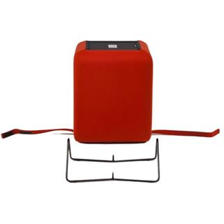 Mobidec Puf-Kumaş Alc.Dots Goya Red (3096)-(Grade S)