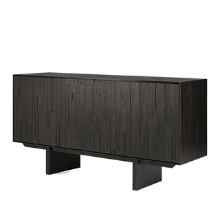 Ethnicraft Mozaic Üç Kapaklı Black Büfe