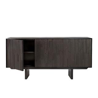 Ethnicraft Mozaic Üç Kapaklı Black Büfe